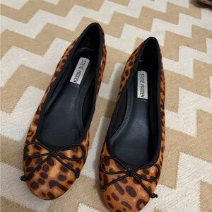 Steve Madden Leopard-Print Ballet Flats
